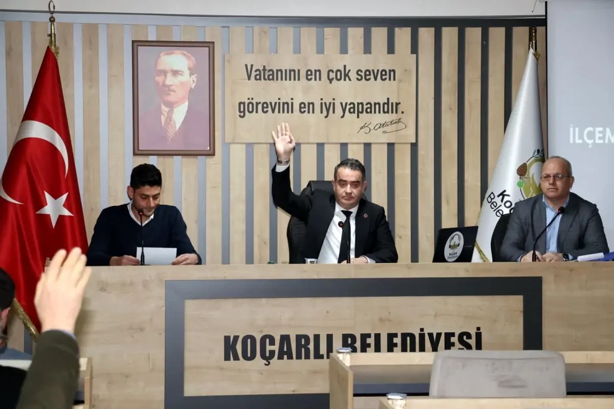 Koçarlı Belediyesi meclis toplantısı gerçekleştirildi