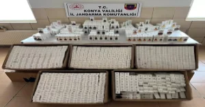 Konya’da 2500 Kaçak Parfüm Ele Geçirildi