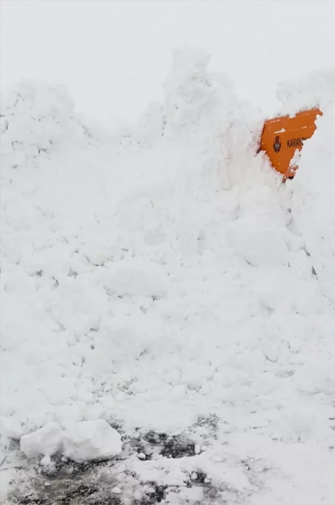 Kulp’ta Çığ Düştü, Operatör Kurtarıldı