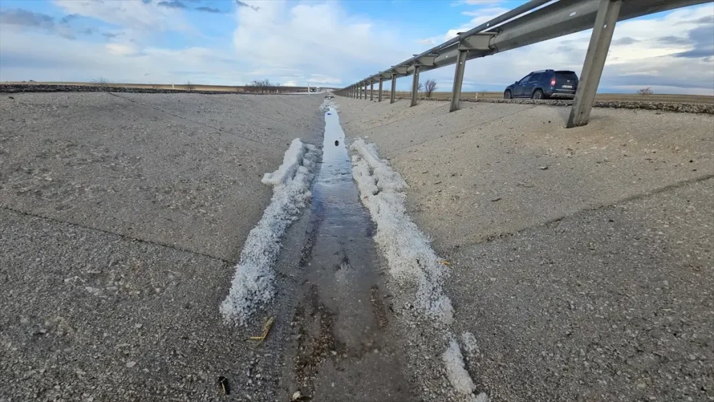 Kulu’da Dolu Kazası: 2 Yaralı