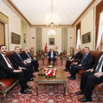 Kurtulmuş Akarca’yı Kabul Etti