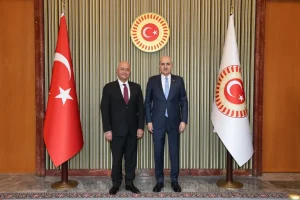 Kurtulmuş ve UNHCR Komiseri Salih Görüştü