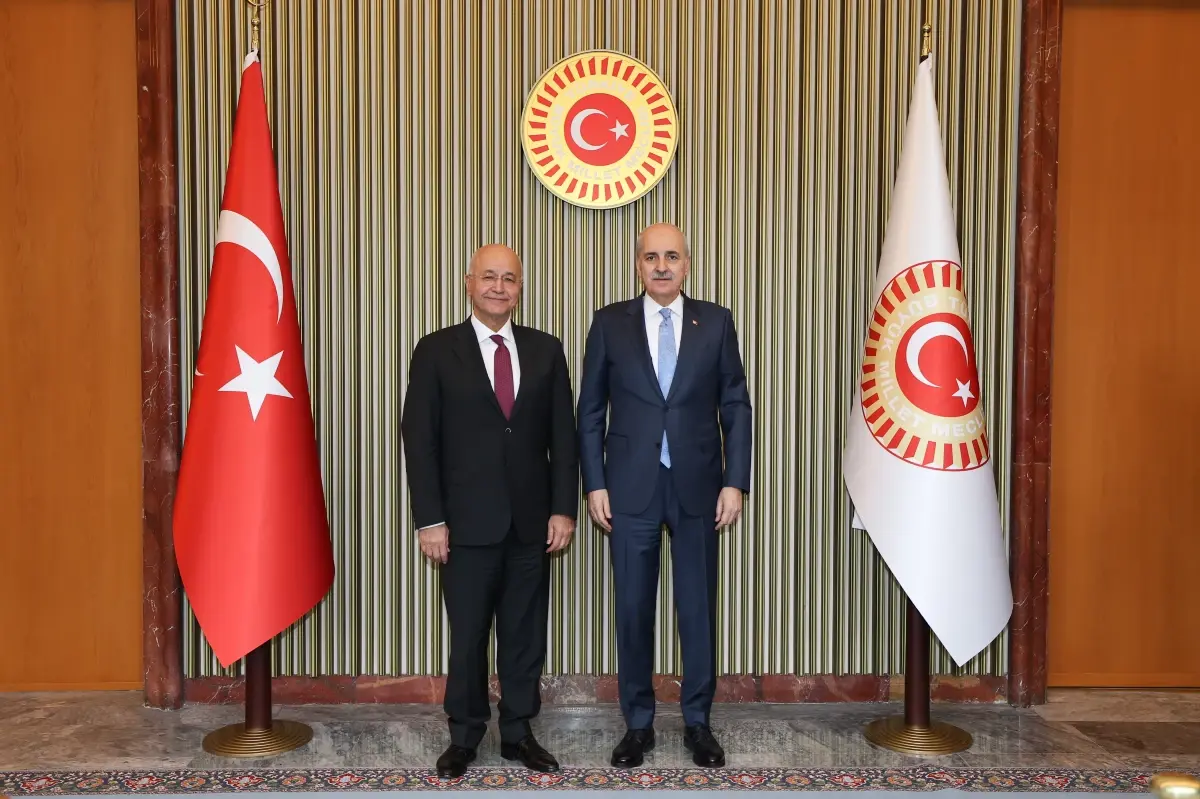 Kurtulmuş ve UNHCR Komiseri Salih Görüştü