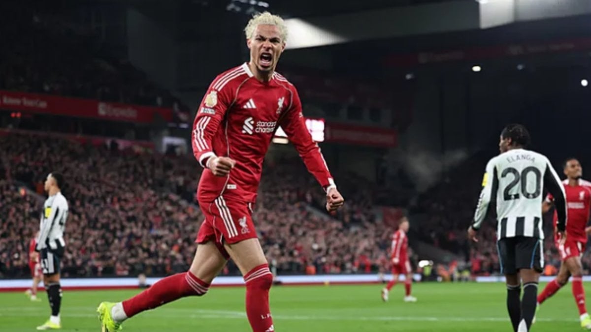 Liverpool, sahasında Newcastle United’ı mağlup etti