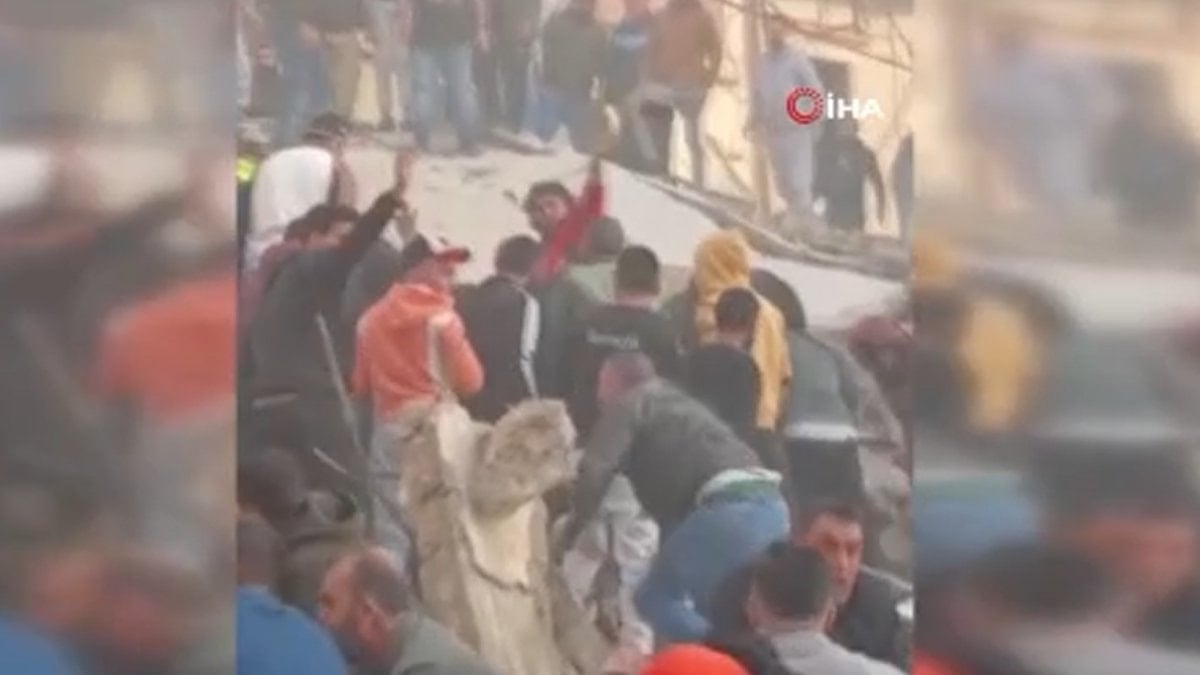 Lübnan’da iki bina çöktü: 6 ölü, 7 yaralı