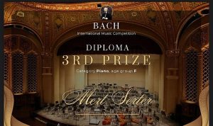 Lüleburgazlı Mert’ten uluslararası başarı!