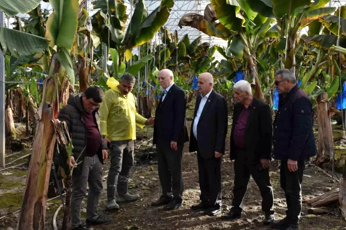 Manavgat’ta Hortum Zararları İncelendi