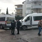 Manavgat’ta Okul Servis Kazası
