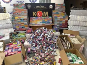 Manisa’da Kaçakçılığa Büyük Darbe