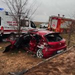 Mardin’de tır ile otomobil çarpıştı: 1 ölü 4 yaralı