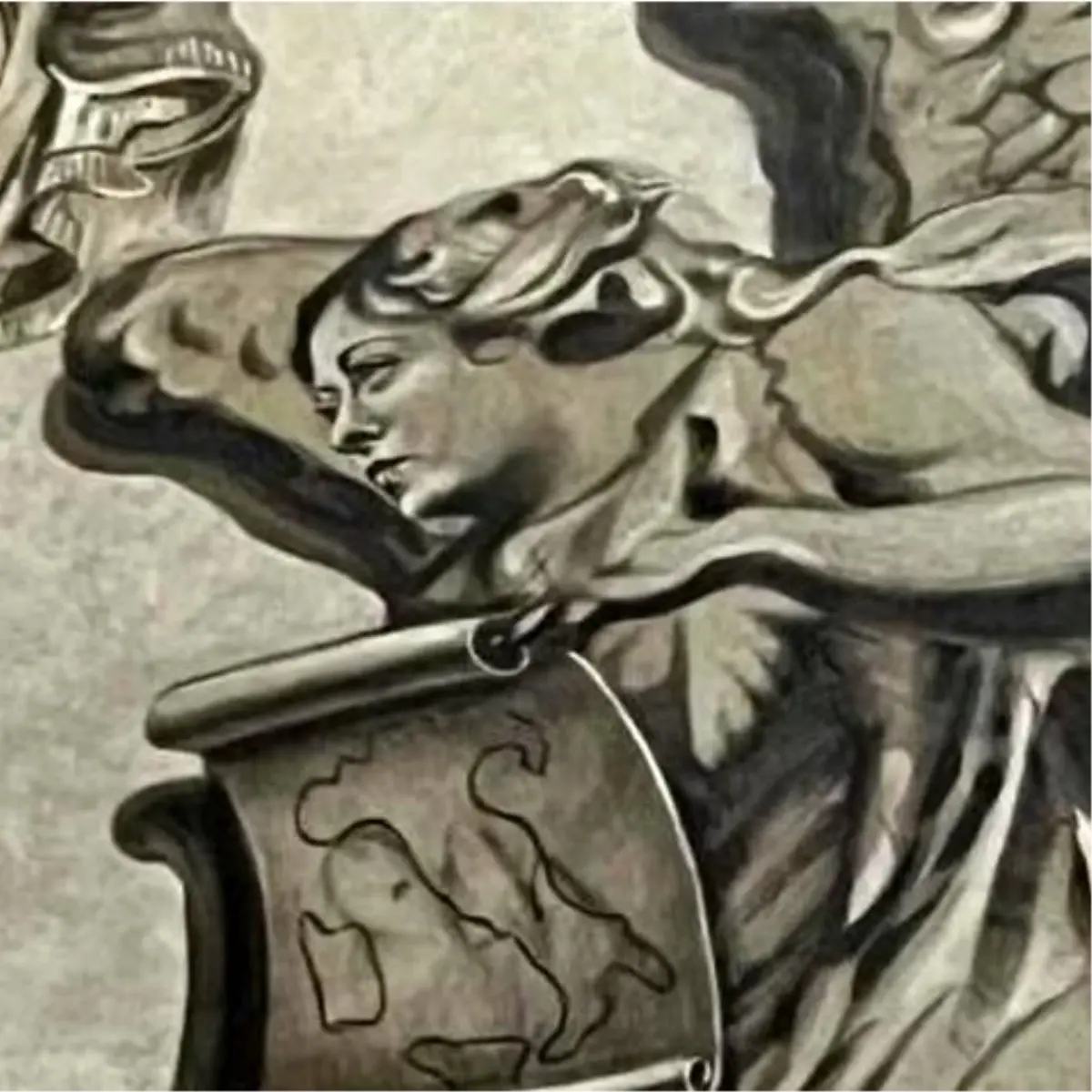 Melek Freskine Meloni Tepkisi