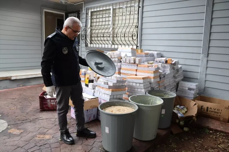 Mersin’de Merdiven Altı Krem İmalathanesi Mühürlendi