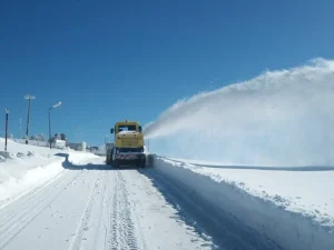 Merzifon’da Karla Mücadele Devam Ediyor