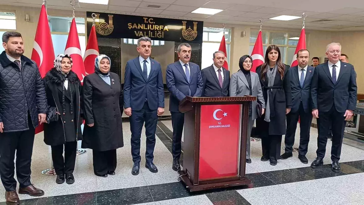 Milli Eğitim Bakanı Yusuf Tekin Şanlıurfa’da