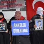 Muş’ta Evlat Nöbeti Devam Ediyor