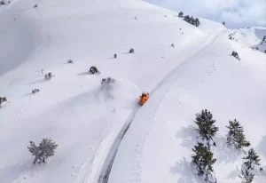 Nalbant Geçidi’nde Kış Mesaisi