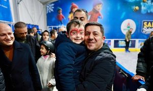 Nevşehir Buz Pateni Pisti Törenle Hizmete Açıldı