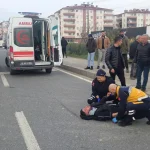 Orhangazi’de Motosiklet Kazası: 2 Yaralı