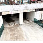 Otoparkın ilk katı hizmete alındı