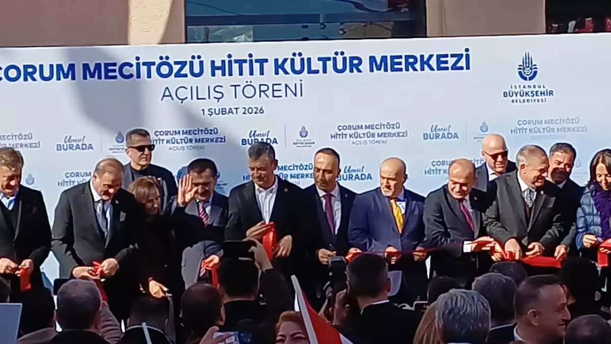 Özgür Özel, Mecitözü Hitit Kültür Merkezi’nin Açılışını Yaptı