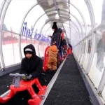 Palandöken’de Kızak Pisti Yoğun İlgi Gördü