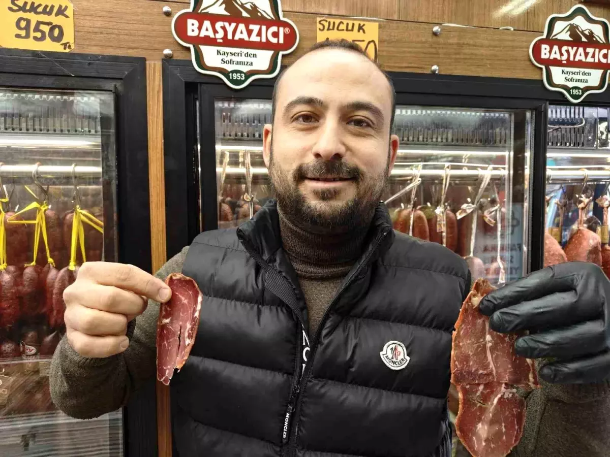 Pastırmanın Kilosu 2 Bin TL’den Başlıyor