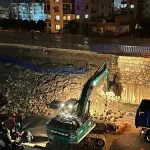 Payas’ta İstinat Duvarı Çöktü