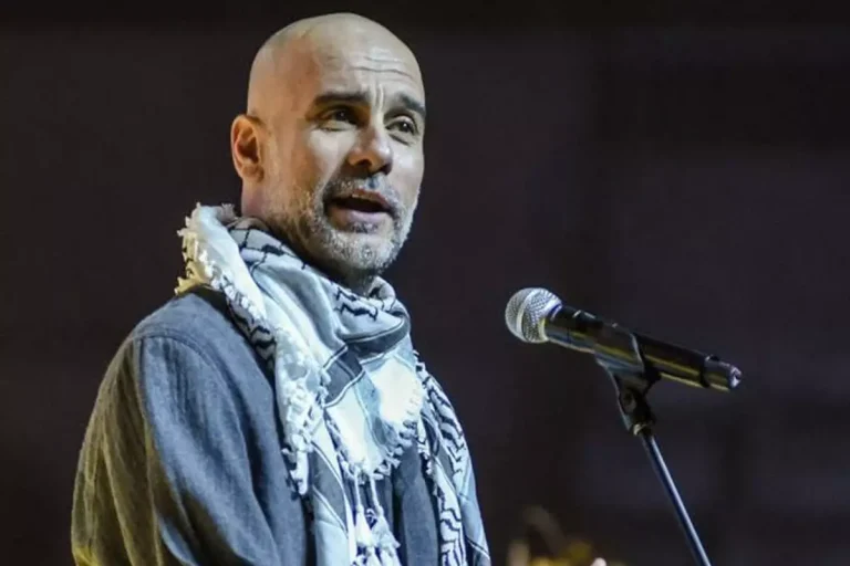 Pep Guardiola’nın Filistin için söylediklerine beğeni yağıyor