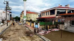 Piraziz’de Üstyapı Çalışmaları Devam Ediyor