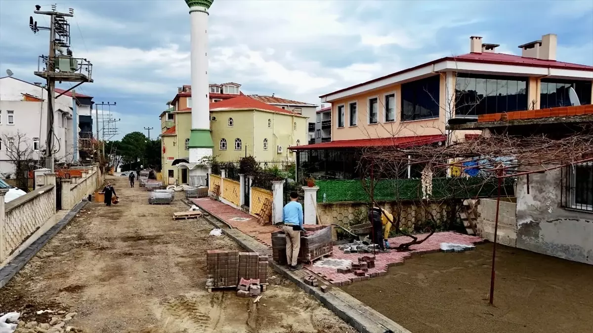 Piraziz’de Üstyapı Çalışmaları Devam Ediyor