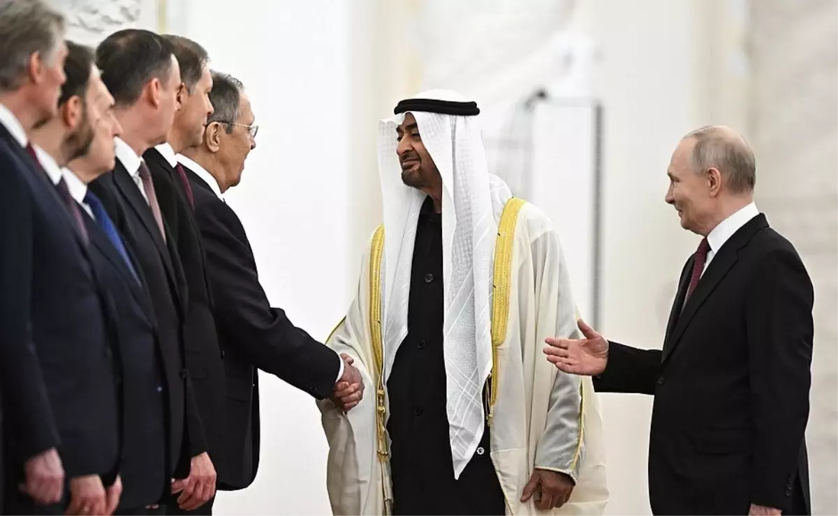 Putin ve Al Nahyan Moskova’da Görüştü