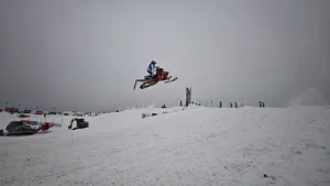 Rize’de Dünya Kar Motosikleti Şampiyonası Başladı