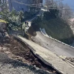 Rize’de Heyelan Sonrası Evler Boşaltıldı