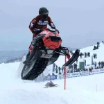 Rize’de Kar Motosikleti Şampiyonası Başladı