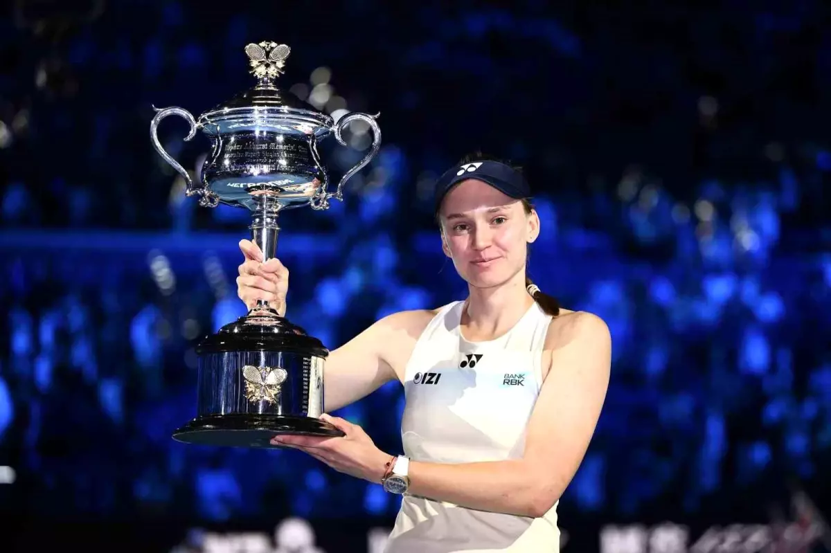 Rybakina Avustralya Açık Şampiyonu