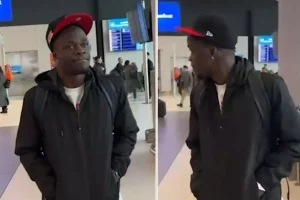 Sağa sola bakındı ama kimseyi bulamadı! Beşiktaş’a transfer olan Olaitan’ı karşılayan çıkmadı