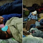 Saldırıdan korkup metroya sığındılar! Görüntüler ülkenin başkentinden