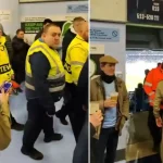 Şampiyonlar Ligi’nde sahaya dalan şahısların maça giriş görüntüleri ortaya çıktı