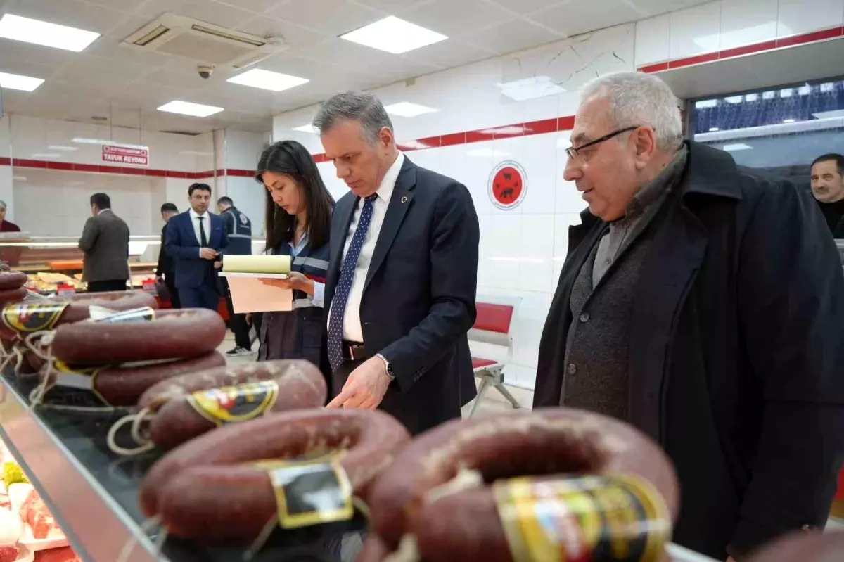 Samsun’da Et Ürünlerine Denetim