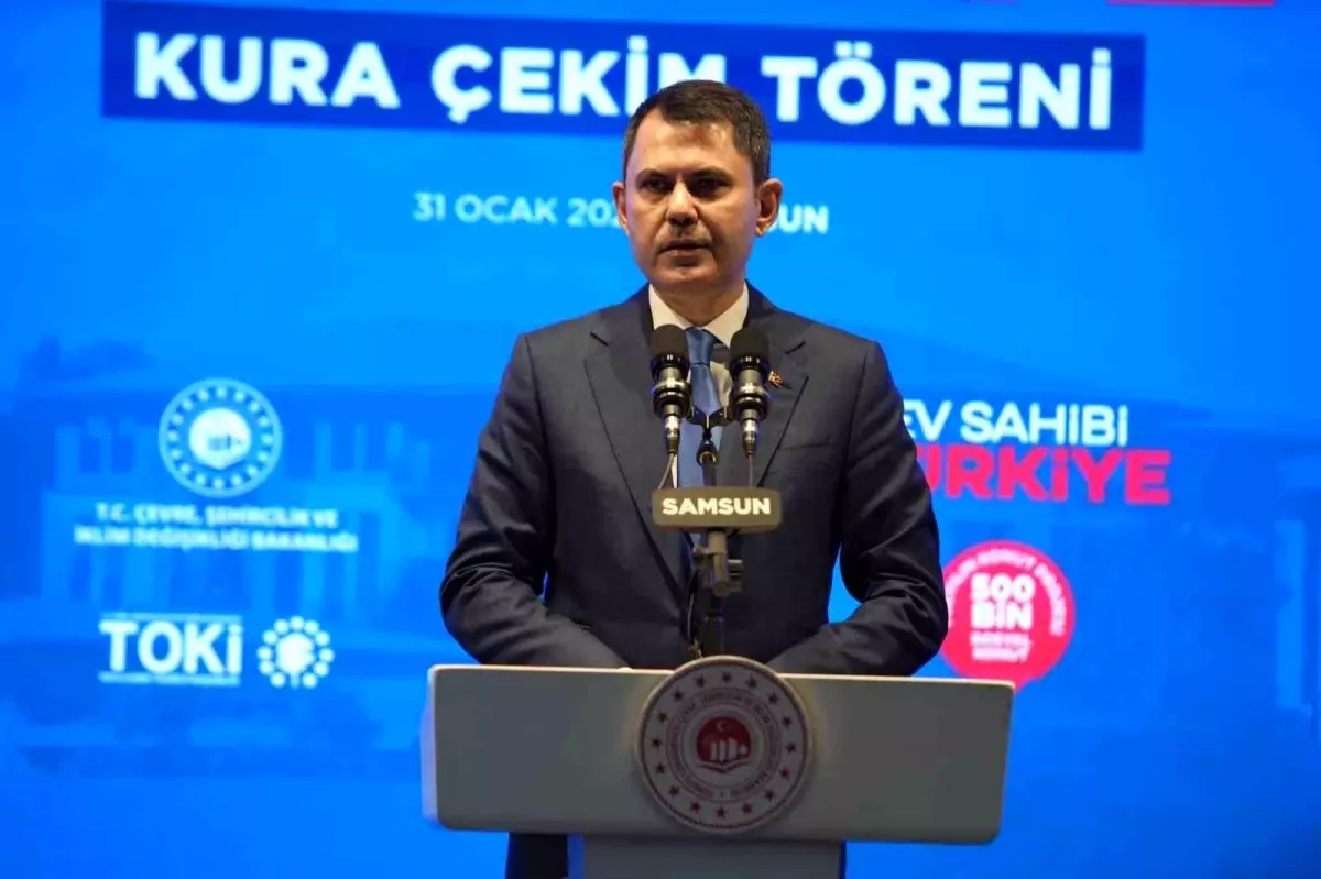 Samsun’da “Ev Sahibi Türkiye” Kura Çekim Töreni