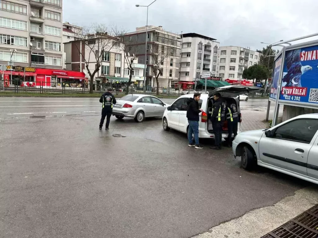 Samsun’da Korsan Taksilere Ceza