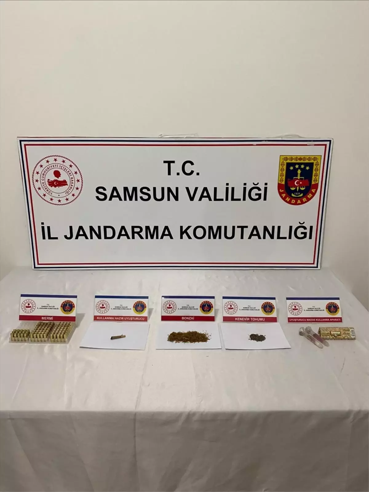 Samsun’da Uyuşturucu Operasyonu
