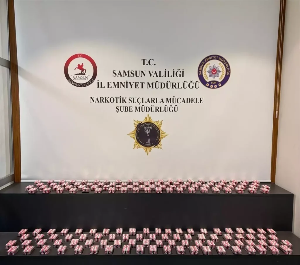 Samsun’da Uyuşturucu Operasyonu