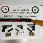 Samsun’da Uyuşturucu ve Silah Operasyonu