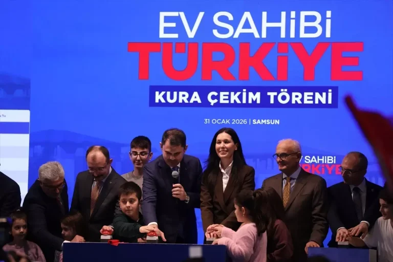 Samsun’da Yüzyılın Konut Projesi’nde Kura Çekimi Gerçekleştirildi