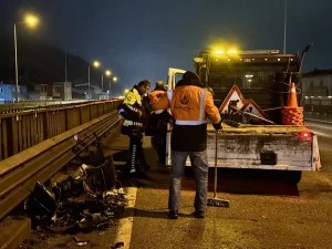 Samsun’da Zincirleme Kaza: 2 Yaralı