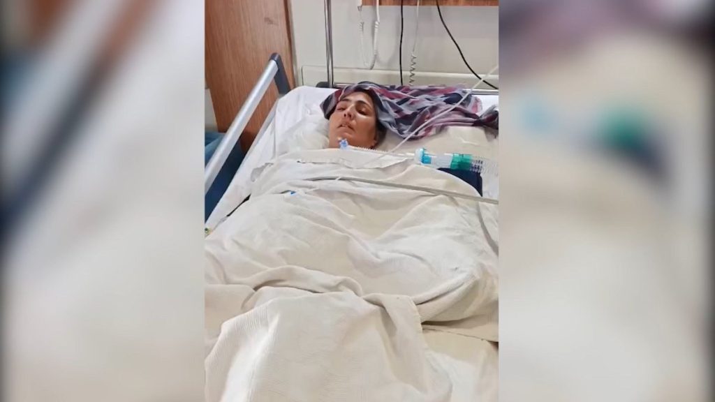 Şanlıurfa’da eşinin dövdüğü kadın yaşam savaşı veriyor