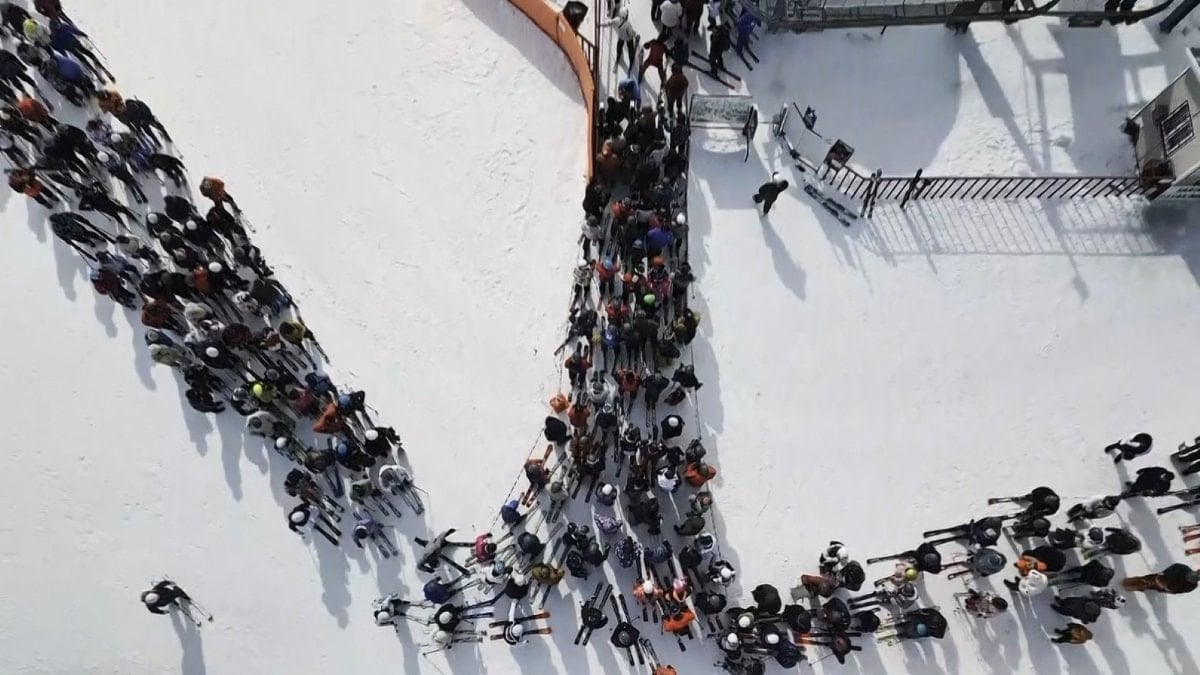 Sarıkamış Kayak Merkezi’nde yoğunluk