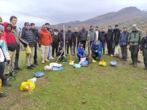 Sason’da Ağaçlandırma Etkinliği