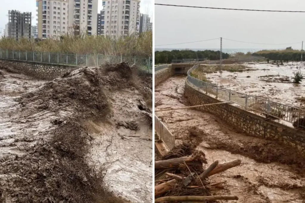Sele teslim olan Mersin’den korkutan görüntüler
